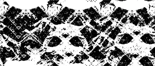 Grunge üst üste biniyor. Soyut siyah-beyaz vektör arkaplanı. Çatlak, leke ve noktalarda kirli desenli tek renkli klasik yüzey. Karanlık korku tarzında eski bir duvar.