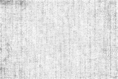 Grunge üst üste biniyor. Soyut siyah-beyaz vektör arkaplanı. Çatlak, leke ve noktalarda kirli desenli tek renkli klasik yüzey. Karanlık korku tarzında eski bir duvar.