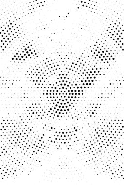 Grunge üst üste biniyor. Soyut siyah-beyaz vektör arkaplanı. Çatlak, leke ve noktalarda kirli desenli tek renkli klasik yüzey. Karanlık korku tarzında eski bir duvar.