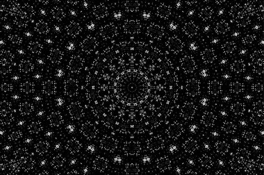 Grunge üst üste biniyor. Soyut siyah-beyaz vektör arkaplanı. Çatlak, leke ve noktalarda kirli desenli tek renkli klasik yüzey. Karanlık korku tarzında eski bir duvar.