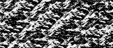 Grunge üst üste biniyor. Soyut siyah-beyaz vektör arkaplanı. Çatlak, leke ve noktalarda kirli desenli tek renkli klasik yüzey. Karanlık korku tarzında eski bir duvar.