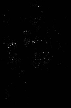 Grunge üst üste biniyor. Soyut siyah-beyaz vektör arkaplanı. Çatlak, leke ve noktalarda kirli desenli tek renkli klasik yüzey. Karanlık korku tarzında eski bir duvar.