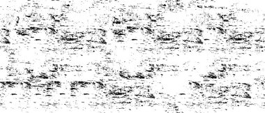 Grunge üst üste biniyor. Soyut siyah-beyaz vektör arkaplanı. Çatlak, leke ve noktalarda kirli desenli tek renkli klasik yüzey. Karanlık korku tarzında eski bir duvar.