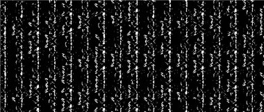 Grunge üst üste biniyor. Soyut siyah-beyaz vektör arkaplanı. Çatlak, leke ve noktalarda kirli desenli tek renkli klasik yüzey. Karanlık korku tarzında eski bir duvar.