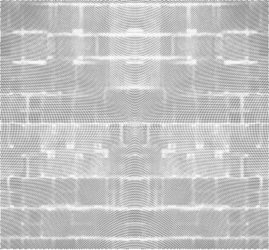 Vektör grunge dokusu. Siyah beyaz arka plan. Soyut monokrom resim koyu tonlarda solmuş bir efekt içerir