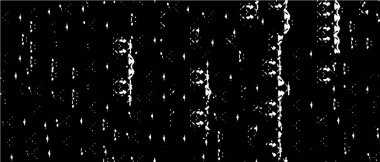 Vektör grunge dokusu. Siyah beyaz arka plan. Soyut monokrom resim koyu tonlarda solmuş bir efekt içerir