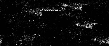 Vektör grunge dokusu. Siyah beyaz arka plan. Soyut monokrom resim koyu tonlarda solmuş bir efekt içerir