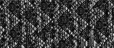 Vektör grunge dokusu. Siyah beyaz arka plan. Soyut monokrom resim koyu tonlarda solmuş bir efekt içerir