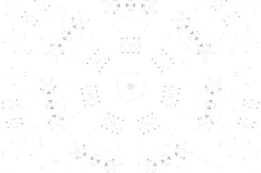 Vektör grunge dokusu. Siyah beyaz arka plan. Soyut monokrom resim koyu tonlarda solmuş bir efekt içerir