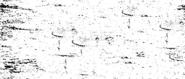 Vektör grunge dokusu. Siyah beyaz arka plan. Soyut monokrom resim koyu tonlarda solmuş bir efekt içerir