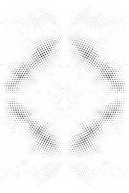 Vektör grunge dokusu. Siyah beyaz arka plan. Soyut monokrom resim koyu tonlarda solmuş bir efekt içerir