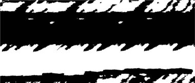 Vektör grunge dokusu. Siyah beyaz arka plan. Soyut monokrom resim koyu tonlarda solmuş bir efekt içerir