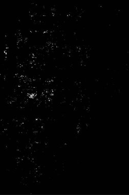 Vektör grunge dokusu. Siyah beyaz arka plan. Soyut monokrom resim koyu tonlarda solmuş bir efekt içerir