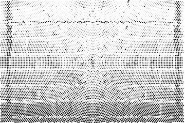 Vektör grunge dokusu. Siyah beyaz arka plan. Soyut monokrom resim koyu tonlarda solmuş bir efekt içerir