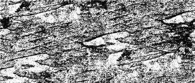 Vektör grunge dokusu. Siyah beyaz arka plan. Soyut monokrom resim koyu tonlarda solmuş bir efekt içerir