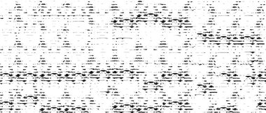 Vektör grunge dokusu. Siyah beyaz arka plan. Soyut monokrom resim koyu tonlarda solmuş bir efekt içerir