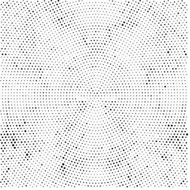 Vektör grunge dokusu. Siyah beyaz arka plan. Soyut monokrom resim koyu tonlarda solmuş bir efekt içerir