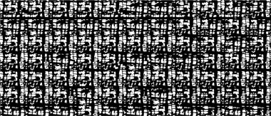 Vektör grunge dokusu. Siyah beyaz arka plan. Soyut monokrom resim koyu tonlarda solmuş bir efekt içerir