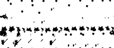 Vektör grunge dokusu. Siyah beyaz arka plan. Soyut monokrom resim koyu tonlarda solmuş bir efekt içerir