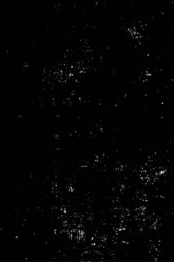 Vektör grunge dokusu. Siyah beyaz arka plan. Soyut monokrom resim koyu tonlarda solmuş bir efekt içerir
