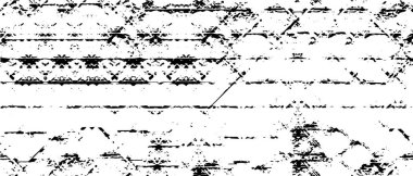 Vektör grunge dokusu. Siyah beyaz arka plan. Soyut monokrom resim koyu tonlarda solmuş bir efekt içerir