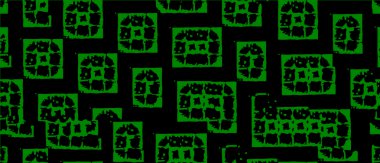 arkaplan, yaratıcı ve tasarım sanat dokusu için soyut siyah ve beyaz desen