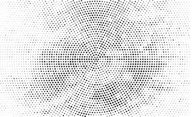 Vektör grunge dokusu. Siyah beyaz arka plan. Soyut monokrom resim koyu tonlarda solmuş bir efekt içerir