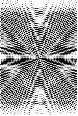 Vektör grunge dokusu. Siyah beyaz arka plan. Soyut monokrom resim koyu tonlarda solmuş bir efekt içerir