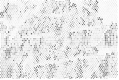 Grunge üst üste biniyor. Soyut siyah-beyaz vektör arkaplanı. Çatlak, leke ve noktalarda kirli desenli tek renkli klasik yüzey. Karanlık korku tarzında eski bir duvar.