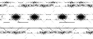 Grunge üst üste biniyor. Soyut siyah-beyaz vektör arkaplanı. Çatlak, leke ve noktalarda kirli desenli tek renkli klasik yüzey. Karanlık korku tarzında eski bir duvar.