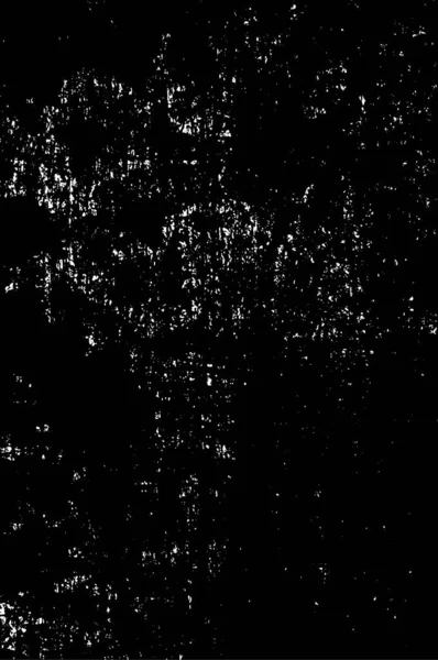 Grunge Černý Bílý Monochromatická Abstraktní Textura Pozadí Prasklin Šupin Třísek — Stockový vektor