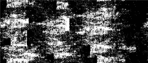 Vektör grunge dokusu. Siyah beyaz arka plan. Soyut monokrom resim koyu tonlarda solmuş bir efekt içerir