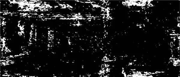 Vektör grunge dokusu. Siyah beyaz arka plan. Soyut monokrom resim koyu tonlarda solmuş bir efekt içerir