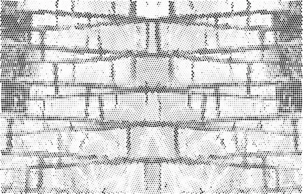 Wektor Grunge Pokrywa Teksturę Czarno Białe Tło Abstrakcyjny Monochromatyczny Obraz — Wektor stockowy