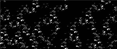 Grunge üst üste biniyor. Soyut siyah-beyaz vektör arkaplanı. Çatlak, leke ve noktalarda kirli desenli tek renkli klasik yüzey. Karanlık korku tarzında eski bir duvar.