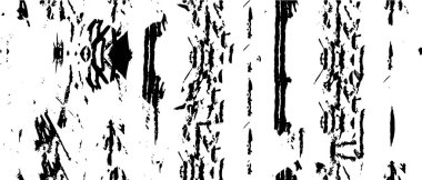 Grunge üst üste biniyor. Soyut siyah-beyaz vektör arkaplanı. Çatlak, leke ve noktalarda kirli desenli tek renkli klasik yüzey. Karanlık korku tarzında eski bir duvar.