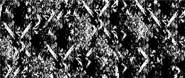 Grunge üst üste biniyor. Soyut siyah-beyaz vektör arkaplanı. Çatlak, leke ve noktalarda kirli desenli tek renkli klasik yüzey. Karanlık korku tarzında eski bir duvar.