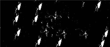 Grunge üst üste biniyor. Soyut siyah-beyaz vektör arkaplanı. Çatlak, leke ve noktalarda kirli desenli tek renkli klasik yüzey. Karanlık korku tarzında eski bir duvar.