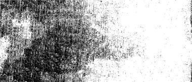 Grunge arkaplan vektörü modern tasarım. Noktaların, tozun, çizgilerin soyut gerçeküstü deseni. Baskı ve tasarım kartvizitleriyle, etiketleriyle, posterleriyle kaotik monokrom dokusu