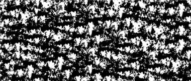 Grunge arkaplan vektörü modern tasarım. Noktaların, tozun, çizgilerin soyut gerçeküstü deseni. Baskı ve tasarım kartvizitleriyle, etiketleriyle, posterleriyle kaotik monokrom dokusu