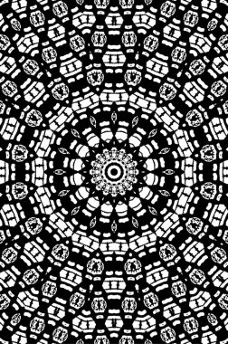 siyah ve beyaz soyut doku vektör çizimi   