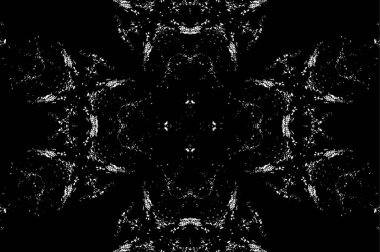 Geometrik elementlerle basit siyah beyaz desen. Basit tasarımı olan tek renkli duvar kağıdı.