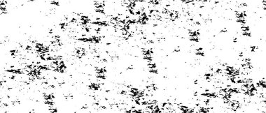 Grunge arkaplan vektörü modern tasarım. Noktaların, tozun, çizgilerin soyut gerçeküstü deseni. Baskı ve tasarım kartvizitleriyle, etiketleriyle, posterleriyle kaotik monokrom dokusu