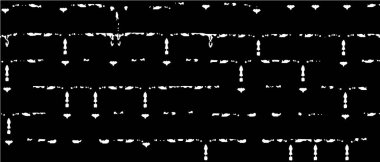 Grunge üst üste biniyor. Soyut siyah-beyaz vektör arkaplanı. Çatlak, leke ve noktalarda kirli desenli tek renkli klasik yüzey. Karanlık korku tarzında eski bir duvar.