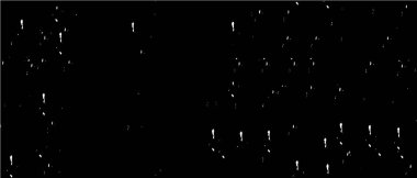 Grunge üst üste biniyor. Soyut siyah-beyaz vektör arkaplanı. Çatlak, leke ve noktalarda kirli desenli tek renkli klasik yüzey. Karanlık korku tarzında eski bir duvar.