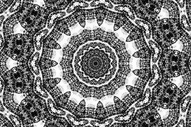 Grunge üst üste biniyor. Soyut siyah-beyaz vektör arkaplanı. Çatlak, leke ve noktalarda kirli desenli tek renkli klasik yüzey. Karanlık korku tarzında eski bir duvar.