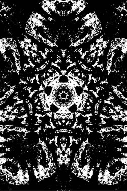 Siyah ve beyaz soyut arka plan. monokrom dokusu. 