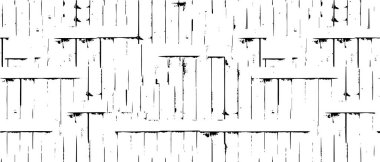 Grunge black and white pattern. Monochrome particles abstract texture. Background of cracks, scuffs, chips, stains, ink spots, lines. Dark design background surface. Gray printing element