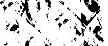 Grunge black and white pattern. Monochrome particles abstract texture. Background of cracks, scuffs, chips, stains, ink spots, lines. Dark design background surface. Gray printing element