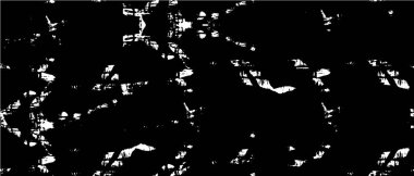 Grunge black and white pattern. Monochrome particles abstract texture. Background of cracks, scuffs, chips, stains, ink spots, lines. Dark design background surface. Gray printing element